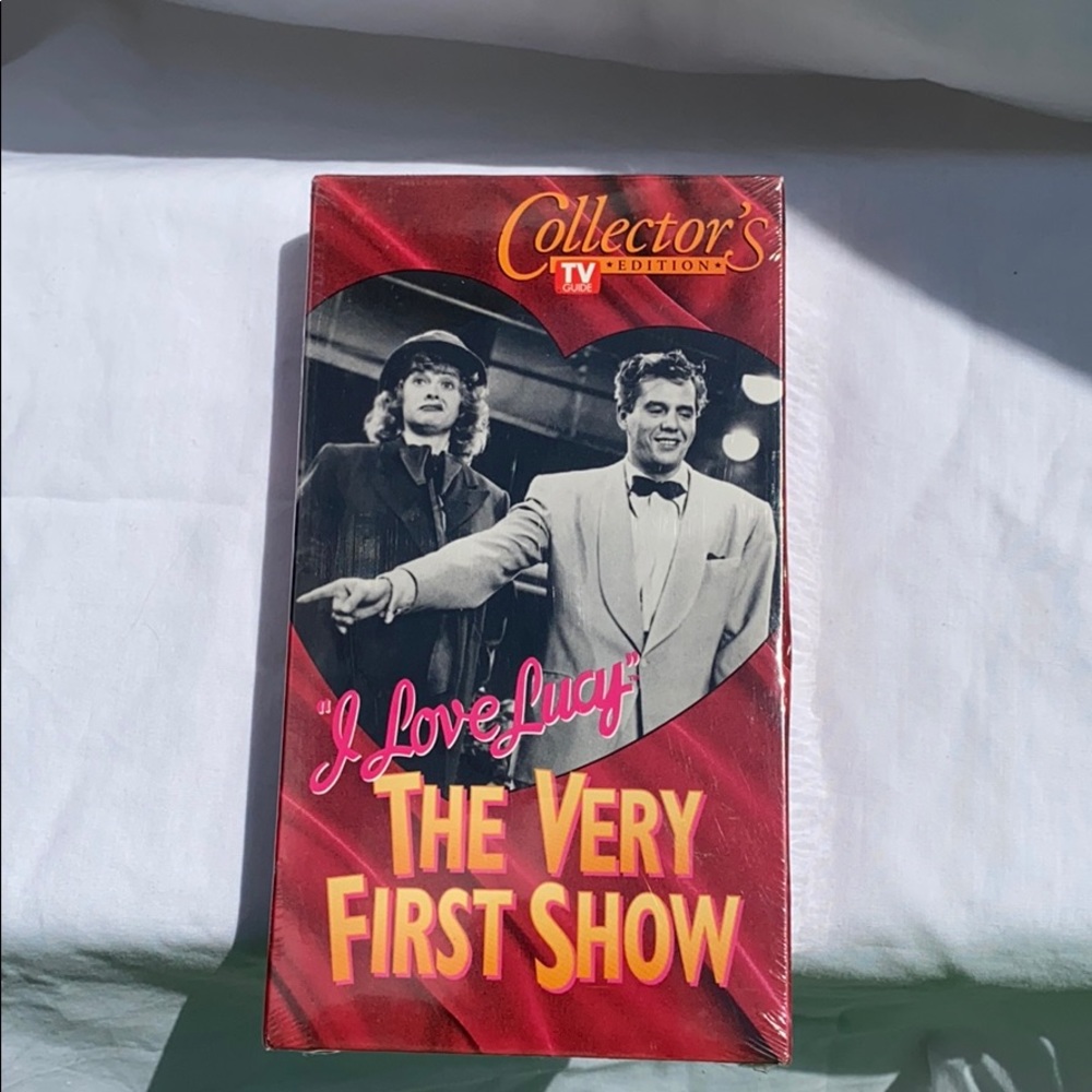 NIB I Love Lucy / The Very First Show VHS tape